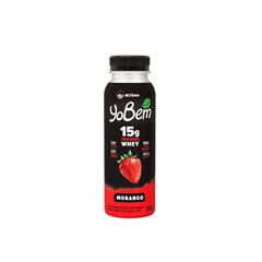 IOGURTE YOBEM GARRAFA PRO MORANGO 250G