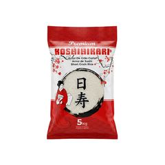 ARROZ HOSHIHIKARI GRAO CURTO PACOTE 5KG