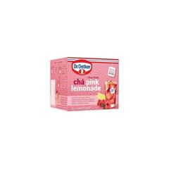 CHA DR OETKER PINK LEMONADE LIMAO FRAMBOESA COM 10 UNIDADES 20G