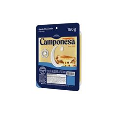 QUEIJO MUSSARELA FATIADO CAMPONESA 150GCX28UND