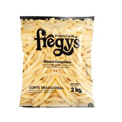 BATATA CONGELADA CORTE TRADICIONAL 10MMFREGYS CAIXA CX5X2KG