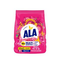 DETERGENTE PO ALA ROSAS E FLOR LIS 800G