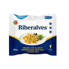 PEIXE DESFIADO DESSALGADO POLACA RIBERALVES PAC500G CX7KG