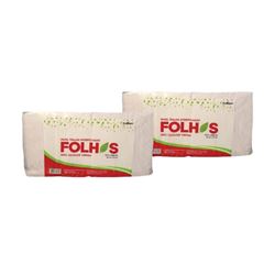 PAPEL TOALHA INTERFOLHADO 100% CELULOSEBRANCO C/1000FLS