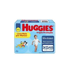 FRALDA HUGGIES TRIPLA PROTECAO MEGA XGL28P26