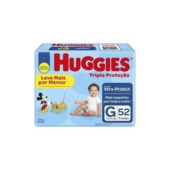 FRALDA HUGGIES TRIPLA PROTECAO MEGA GL30P28