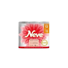 PAPEL HIGIENICO FOLHA DUPLA NEVE LEVE 12PAGUE 11 30 METROS