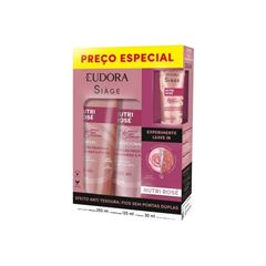 KIT SIAGE ROSE SHAMPOO 250ML + CONDICIONADOR 125ML + LEAVIN 30ML
