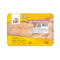 FILEZINHO FRANGO SASSAMI LAR BANDEIJA 1KG