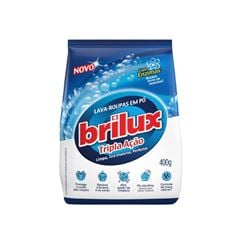 LAVA ROUPAS PO BRILUX TRIPLA ACAO 400G