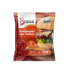 HAMBURGUER COSTELA BRASA 20X150G.