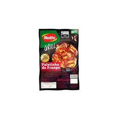 PALETINHA DE FRANGO TEMPERADO NATTO 600G.