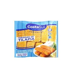 TIRINHA TILAPIA EMPANADO COSTA SUL CX40X300G