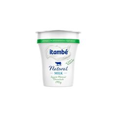 IOGURTE NATURAL MILK DESNATADO ITAMBÉ COPO 170G CAIXA 24X170G