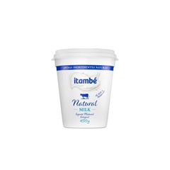 IOGURTE NATURAL MILK INTEGRAL ITAMBÉ POTE 450G CX12UND