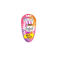 APARELHO DE BARBEAR BIC SOLEIL COLOR LEVE 4 PAGUE 3