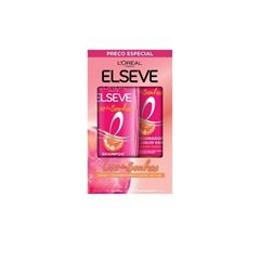 KIT SHAMPOO 375ML+ CONDICIONADOR 170MLELSEVE LISOS SONHOS