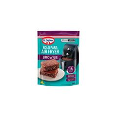 MISTURA PARA BOLO BROWNIE AIR FRYER DROETKER 240G