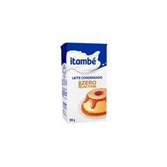 LEITE CONDESADO ITAMBE SEMI DESNATADO ZERO LACTOSE 395G