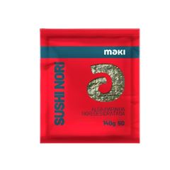 NORI ALGAS MARINHAS RED MAKI 80X50FL CHI