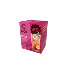 CHA DRINKS MORANGO HORTELA LEAO 10SC 20G