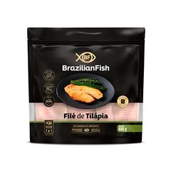 FILE PEIXE TILAPIA B FISH  PACOTE 800G.