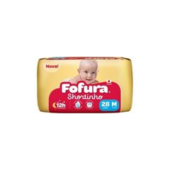 FRALDA FOFURA SHORTINHO MEGA M C/28 UND