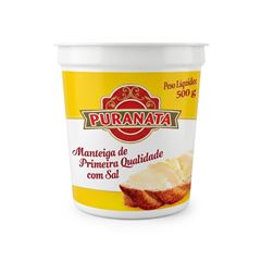 MANTEIGA C/S PURANATA CX6X500G.