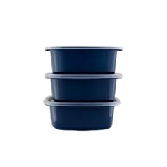 CONJ POTE POP QUADRADO 3PC PLASUTIL 5943
