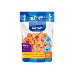 CAMARAO SEM CABECA 41/60 MARCHEF COZIDOPACOTE 300G