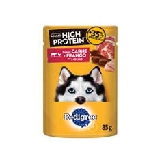 RACAO PEDIGREE POUCH HP CARNE FRANGO 85G