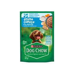 DOG CHOW FILHOTE FRANGO&LEITE 15X85G.