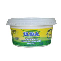 MANTEIGA COM SAL ILDA POTE 200G