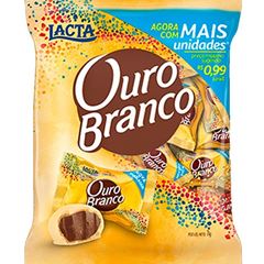 CHOCOLATE LACTA OURO BRANCO 1KG