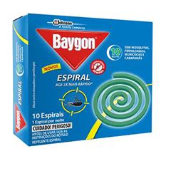 INSETICIDA BAYGON ESPIRAL COM 10 UNIDADES