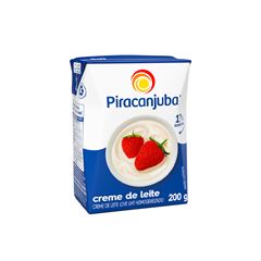 CREME DE LEITE PIRACANJUBA CX27X200ML