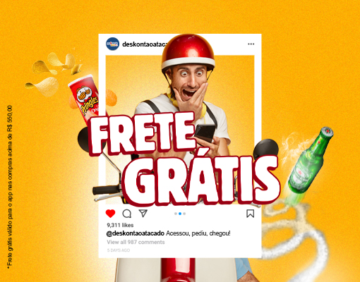 Frete Gratis no APP