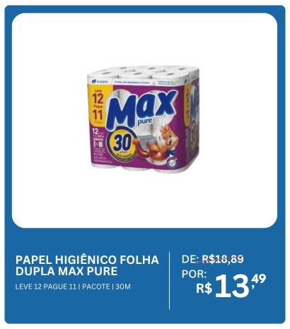 Papel Higiênico Max