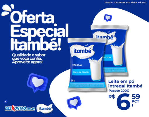 OFERTA LEITE EM PÓ 